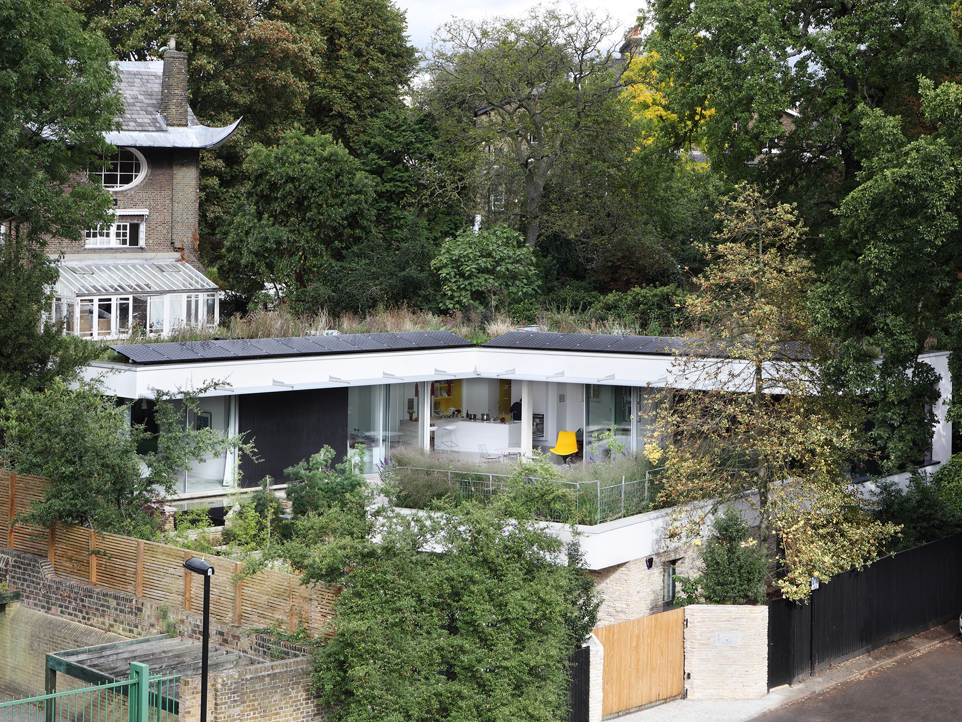 The Pavilion project by conservation architects, E2 using green architecture and sustainable building design